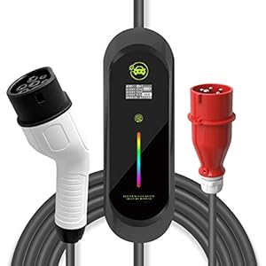 Keruida EV Ladegerät Ladekabel Typ 2 11kw