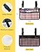 Walker Basket Accessories Red White Plaid Wheelchair Bag with Cup Holder for Folding Walker-Water Resistant Home Decor Buffalo Check Geometric Seniors Walker Tray Pouch