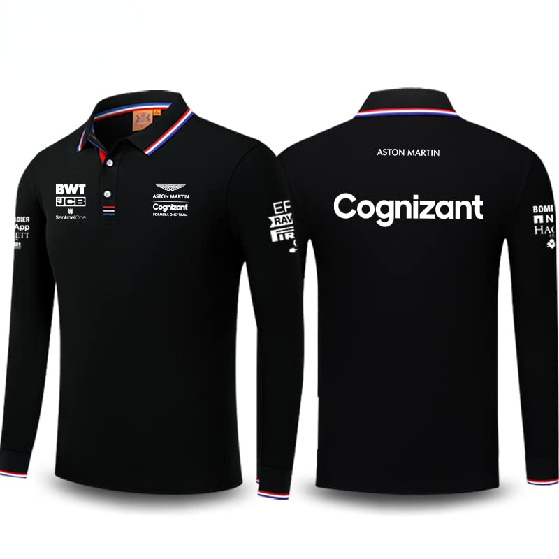 Amazon.co.jp: アストンマーティンf1レーシングスーツメンズ春秋ラペル