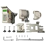 Sewing Machine Servo Motor for Industrial Sewing Machine Power 3/4HP 550W, Brushless Reversible with Controller and Foot Switch, (550, Watts)