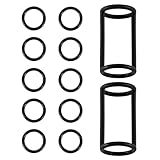 Ice Cream Machine Replacement Parts - Fixotech Silicon Seal Rings Kit (2 H-Shaped + 10 O-Shaped) - Food Grade...