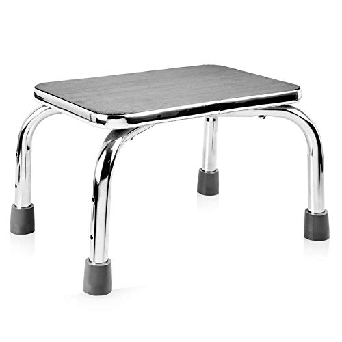 Dmi Step Stool For Adults And Seniors, Heavy Duty Metal Stepping Stool For High Beds, Portable Foot Step Stool For Elderly, 250 Lb Weight Capacity #TOP4