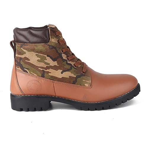 Image of Red Chief Leather Casual Boots for Men
