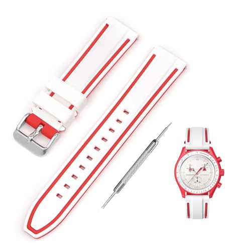 [Jumpsunfun] 20mm voh for Swatch×OMEGA Speedmaster MoonSwatch XEHb`ƃIKpVRvxg Quick Release Ht zCgEbhC