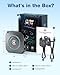 Wireless CarPlay Adapter 2025 AI Box, LAMVOSE Upgraded CarPlay & Android Auto, Built-in Neflix/YouTube, Support USB App Install, Screen Mirror, Plug & Play Magic Box for iOS/Android & Cars 2015+