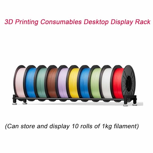Étagère de rangement filament 3D monocouche support 10 bobines 20kg - 3