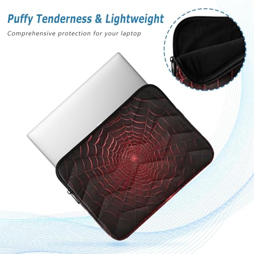 Funda impermeable para portátil de 13-14 pulgadas texturizada roja miniatura 5