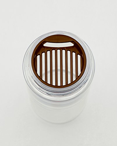 Bouteille soufflée 400ml au design simple et ludique Bakery bacon épi