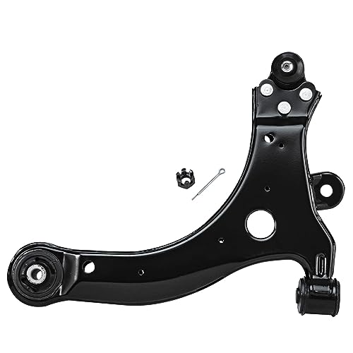 Image of Detroit Axle - Front End Suspension Kit for Chevy Impala Monte Carlo Pontiac Grand Prix Buick Regal Lacrosse Century Lower Control Arms w /Ball Joints Sway Bar Links Outer Tie Rods Replacement, 6pc