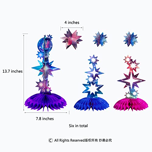 Iridescent Star Centerpiece For Party Table Decorations Celestial Shooting Aurora Galaxy Planet Starry Night Sky Wedding Birthday Bachelorette Bridal Baby Shower Anniversary Engagement Party Supplies #TOP1