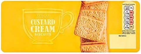 Tesco Custard Cream Biscuits 400G