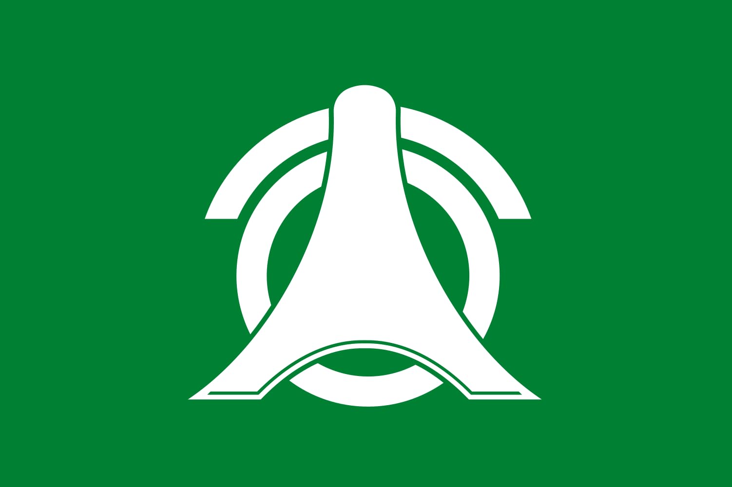 Drapeau Nishiokoppe Hokkaido grand format aux finitions haut de gamme durables
