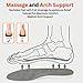 Original Steppers Insoles, 2025 4D Steppers Comfort Boosting Massage Insole, Memory Foam Thermal Insoles, Comfy Insole with Arch Support for Men and Women (Gray, Extra Small(EU 37-38))