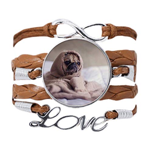 Bracelet DIY avec chaîne ornementale et bouledogue pour création bijoux