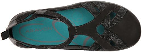 Aravon Women's Beaumont Fisherman Sandal, Black, 7 Narrow | Image 4