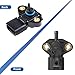 Merdege Fuel Pressure Sensor, 3F2E-9G756-AA 0261230093 3F2Z9G756AC Car Sensor Replacement, Compatible with Ford Series (Black)