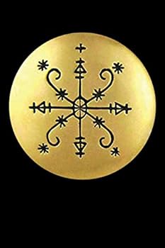 Kalfou Voodoo Symbol: Blank Lined Notebook, Journal or Diary