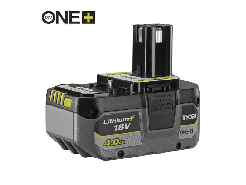 Kit RYOBI 18V ONE+ de Batería Litio+ 4.0 Ah y Cargador 2.0A 4