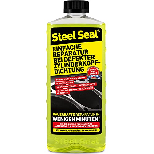 Steel Seal - Produit de réparation du joint de culasse sans démontage, formule améliorée pour joint de culasse défectueux