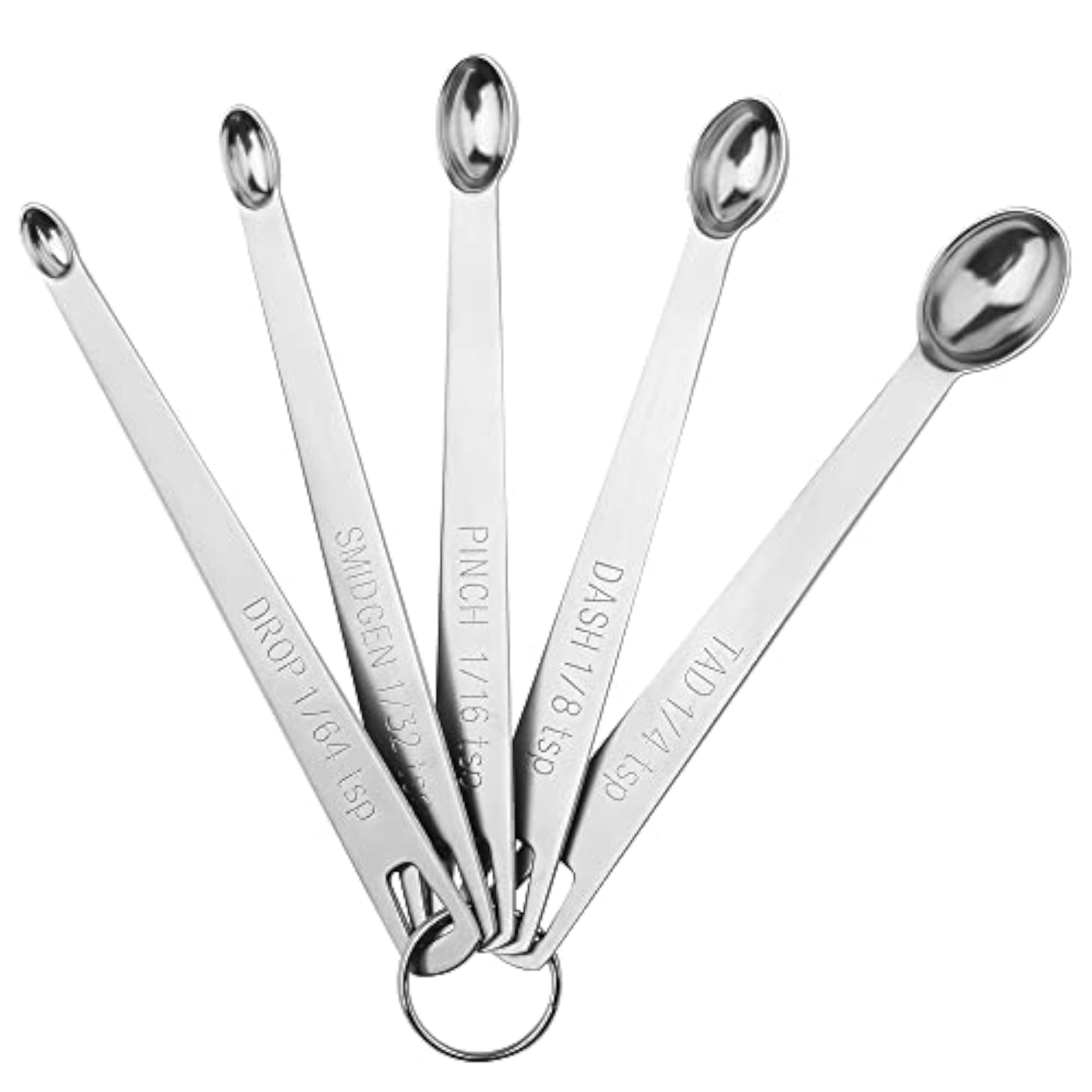 Measuring Spoons Set, Mini Teaspoon Set