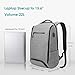 REYLEO Laptop Backpack Business Travel Computer Bag with USB Charging Port Shoe Compartment Water Resistant College School Backpacks for Women Men Fits 15.6 Inch Laptop RB06