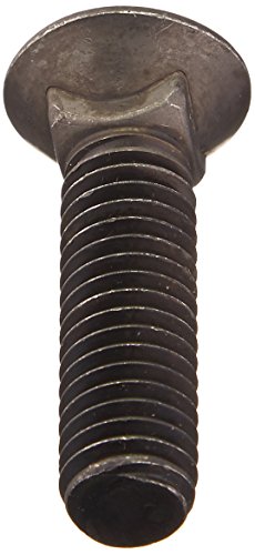 Image of The Hillman Group 260051 7 /16-Inch x 1 3 /4-Inch Plow Bolts, 50-Pack, Black