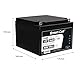 Green Cell® AGM 12V 26Ah Akku Vlies Batterie VRLA Blei Batterie Bleiakku Ersatzakku Akkubatterie Versorgungsbatterie Zyklenfest Wartungsfrei Rollstuhl Golfwagen Elektromotoren Rasenmäher Reha