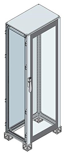 Abb-entrelec is2 - Armario con puerta transparente 2000x600x800mm Cover