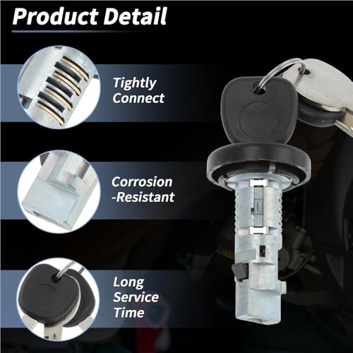 Cilindro de cerradura de encendido para reparar fallo de arranque en Chevy Avalanche 4
