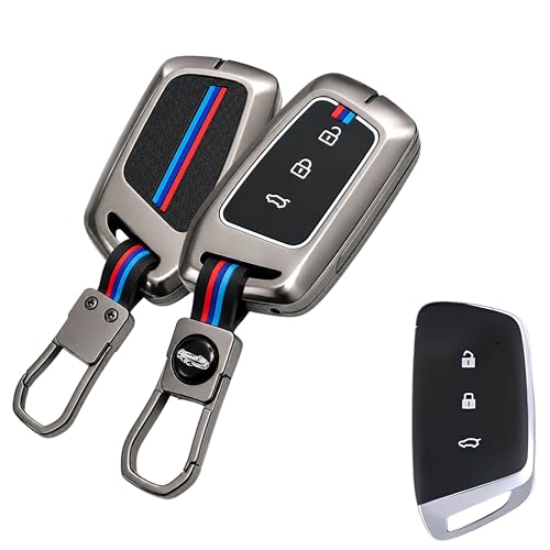 Image of Car Key Cover Compatible With MG Windsor EV & Hector | Premium 3-Button Smart Case | Luxury Protection Shell