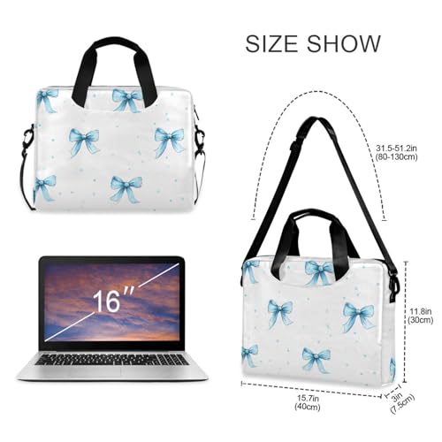 Funda para portátil ALAZA 13-15.6 pulgadas azul claro miniatura 5