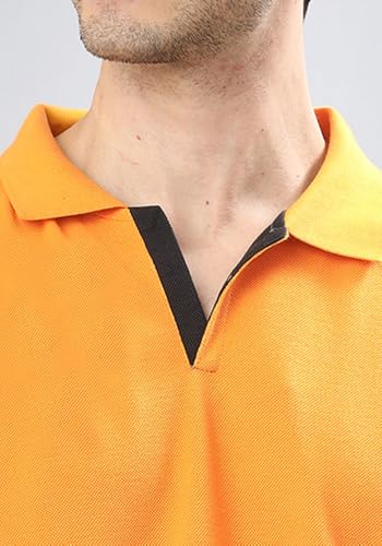 Image of Wear Your Opinion Solid Cotton Rich Polo T Shirt | Collar Tshirts | Half Sleeves | Plain-Regular Fit (Available in Plus Size)