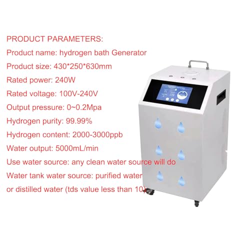 Máquina de Baño de Hidrógeno para Spa de Pies y Cuerpo miniatura 3