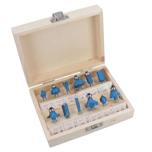Routeur de carbure de tungstène 12pc pour fabriquer vos meubles DIY