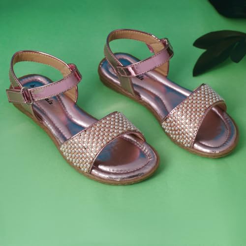 Image of SANDALS Kids - Footwear For Girls Comfortable Casual & Function | PU - Material |Design - BG5401| Closure- Velcro
