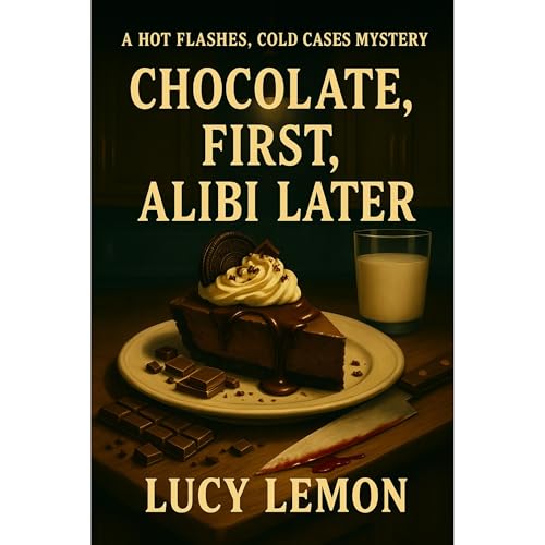 Chocolate First, Alibi Later Audiolibro Por Lucy Lemon arte de portada