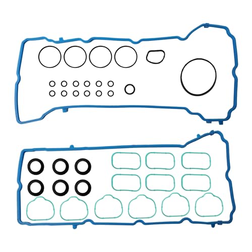 Image of KAX Engine Cylinder Head Gasket Set Kit Compatible with Jeep Wrangler JK Grand Cherokee, Dodge Grand Caravan Charger Durango Journey, Chry-sler 300 200 Town & Country, Ram 1500 Classic 3.6L, HS26541PT
