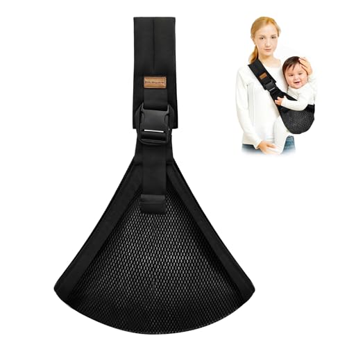 Baby Sling Carrier,Toddler Carrier,2026 New Baby Sling,Breathable and Adjustable Sling,Non-Slip Hip Seat Carrying 10-30lbs(Mesh,Black)
