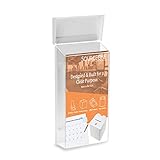 Source One Outdoor Brochure Holder Acrylic Wall Mounting Literature Dispenser