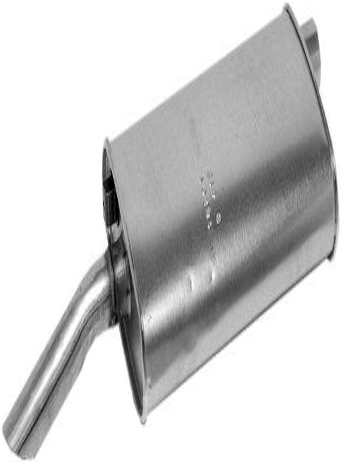 Walker SoundFX 18201 Direct Fit Exhaust Muffler 2.25" Inlet (ID) 2" Outlet (OD) for Buick Century