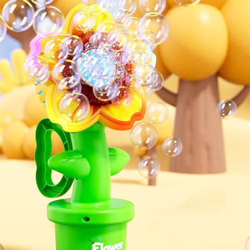 Machine à bulles pour anniversaire et fête extérieure avec LED - 4
