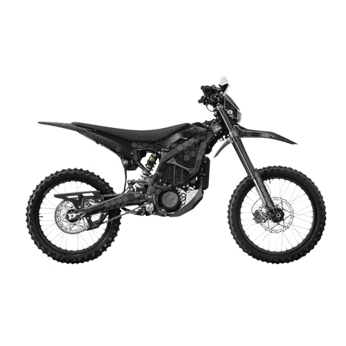 Surron Ultra Bee Graphics Kit Wrap - Black Hexa Camo - Sur-Ron Skin - Premium 3M Vinyl Protective Wrap Decal Cover - Easy to Apply | Crafted in The USA by MightySkins