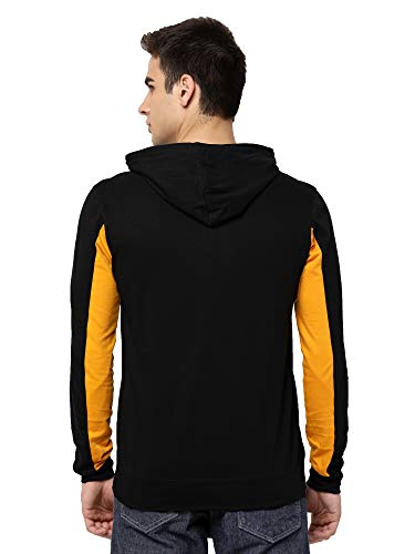 Image of Maniac Black Bad Hoodie for Men - Full Sleeve Hooded Sweatshirt