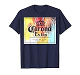 Officially Licensed Corona Extra Square Logo Graphic T-Shirt
