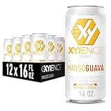 XYIENCE Energy Drink | Mango Guava | Sugar Free | Zero Calories | Natural Flavors | Vitamin Fortified | 16 Ounce (Pack of 12)