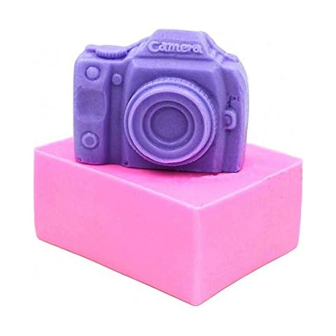 3D Camera Silicone Chocolate Candy Mold Cake Decorating Tools DIY Mini Soap Mold Cover
