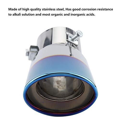 Tubo di scarico per auto, in acciaio inox curvo