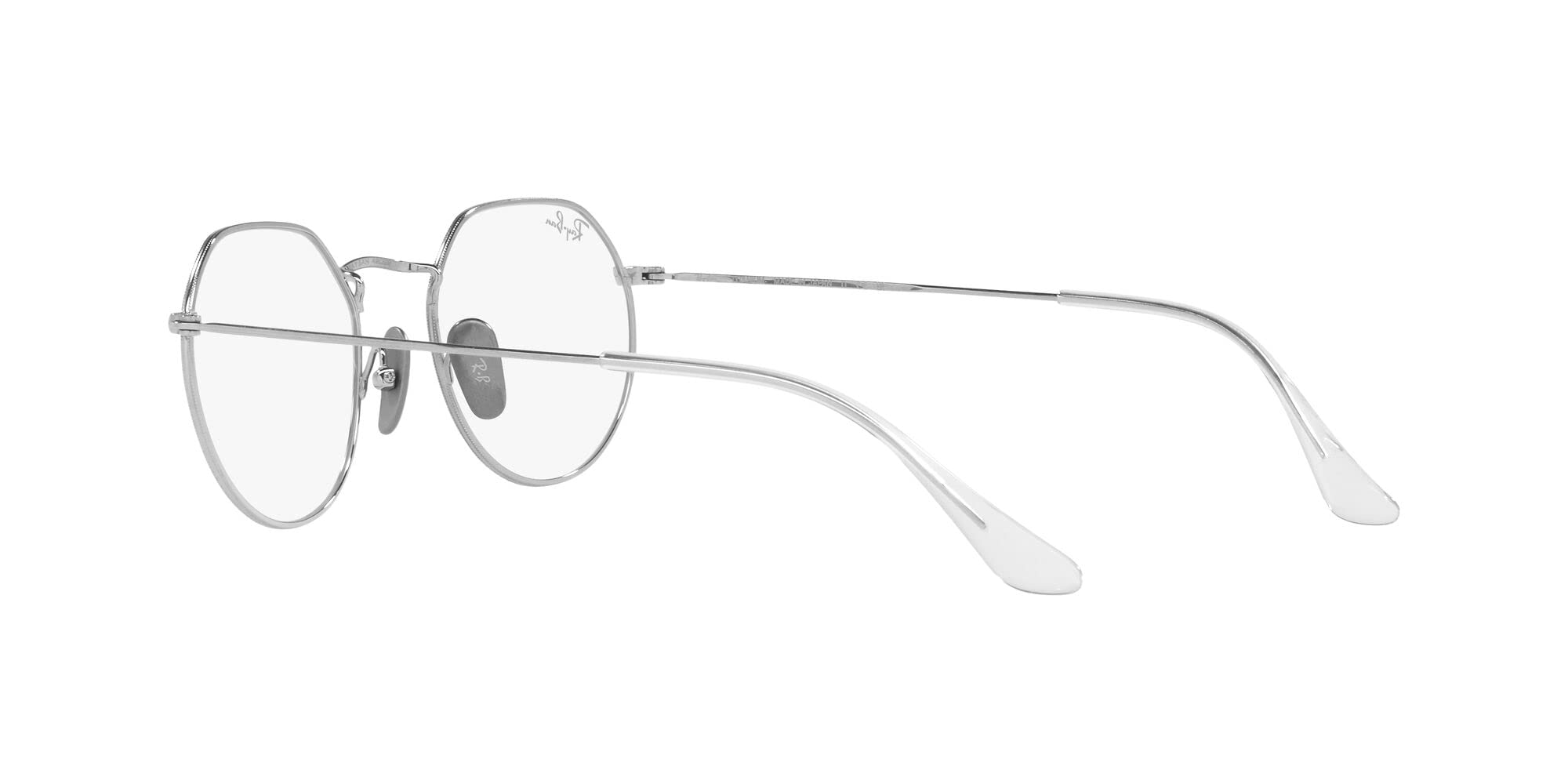 Ray-Ban 0RX8165V Oprawki do okularów, Srebrny, 49 Unisex-Dorosły, Srebrny, 49