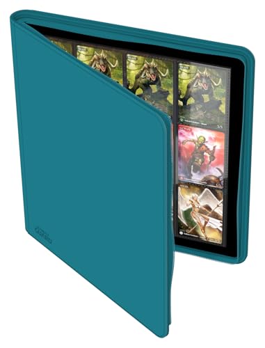 Image of Ultimate Guard Zipfolio 480 - 24 Pocket XenoSkin (Quadrow) Petrol