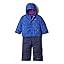 Lapis Blue Dots Cape Print/Plum